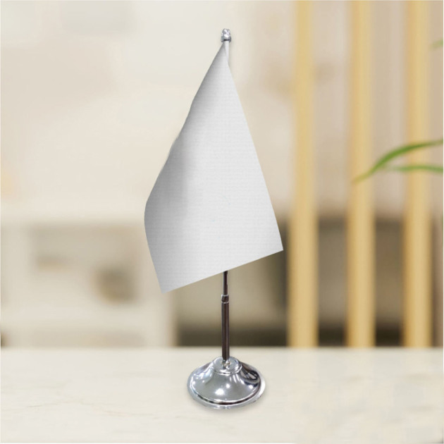 Bayraq masaüstü (5 dirəkli gümüşü/qızılı)